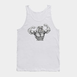 jacked bull dog Tank Top